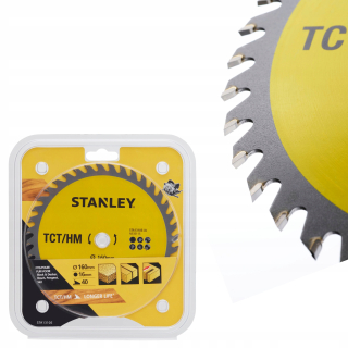 Kotúčová píla karbidy dreva tct/hm 160 MM Stanley