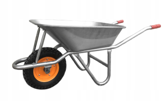 130l 200 kg kovového kolesa. Koleso + Tarpaulin